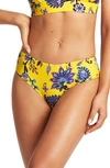 Sea Level Mid Bikini Bottoms In Citrus