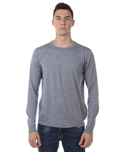 Daniele Alessandrini Man Sweater Grey Size 40 Merino Wool