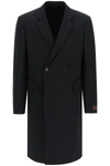 Raf Simons Double-breasted Cotton Coat