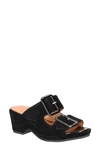 L'AMOUR DES PIEDS L'AMOUR DES PIEDS MAULIA BLOCK HEEL SLIDE SANDAL