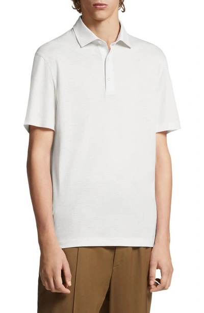 ZEGNA ZEGNA HIGH PERFORMANCE™ WOOL POLO