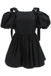 Simone Rocha Puff-sleeve Mini Dress With Slider Straps