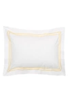 Sferra Grande Hotel Boudoir Sham In White/banana