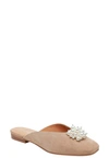 LISA VICKY GLOW IMITATION PEARL MULE