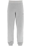 ZEGNA JOGGER trousers WITH RUBBERIZED LOGO DETAIL