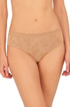 Natori Bliss Allure Lace French Cut Panties In Cafe