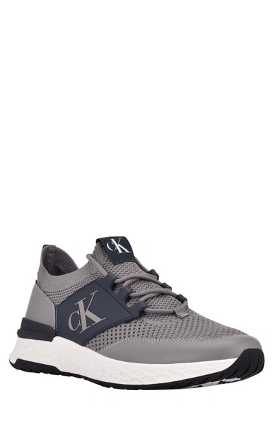 Calvin Klein Arnel Men's Sneakers Men's Shoes In Grey / Blazer