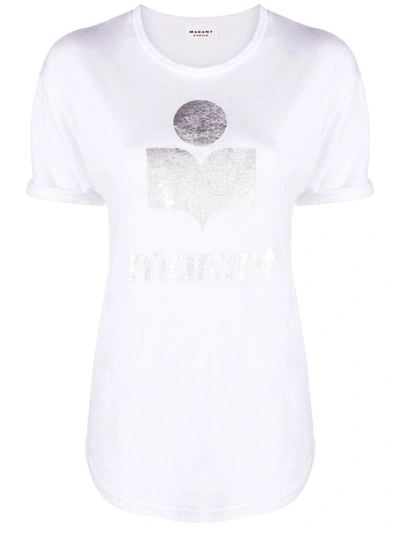Isabel Marant Étoile Koldi Tshirt Clothing In 20wh White