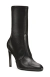 Stuart Weitzman Luxecurve 100 Stretch Bootie In Black