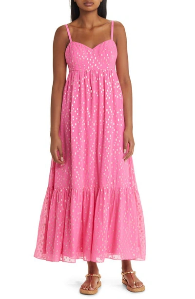 chinese dress ladies Lilly Pulitzer Hiedi Cotton Maxi Dress Prism Blue Good Greef Engineered Maxi  Dress 2 at Amazon Women's Clothing store main image 0