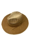 Marcus Adler Straw Panama Hat In Tan