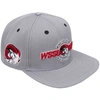 Pro Standard Gray Winston Salem Rams Evergreen Wssl Snapback Hat In Gray