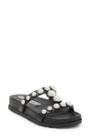 Karl Lagerfeld Blithe Slide Sandal In Black