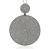 Suzy Levian Black Sterling Silver Cubic Zirconia Pendant