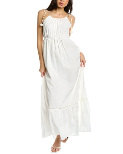 Celina Moon Maxi Dress In White