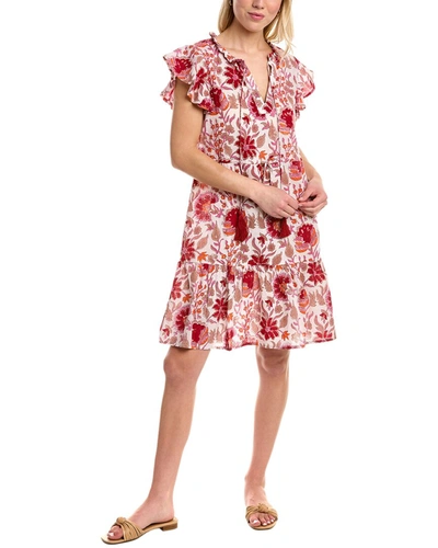Jude Connally Tassel Mini Dress In Pink