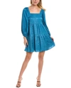 Crosby By Mollie Burch Piper Mini Dress In Blue