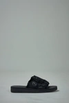 Suicoke Leta-ab Suede And Nylon Slides