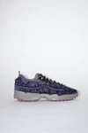 Acne Studios Sneakers With Logo In Pink &amp; Purple