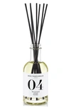 BON PARFUMEUR 04 SMOKED BLACK TEA, MUGWORT & BIRCH REED DIFFUSER