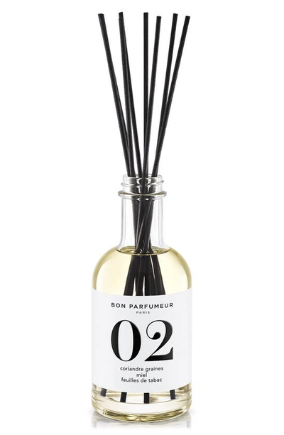 BON PARFUMEUR BON PARFUMEUR 02 SEED OF CORIANDER, HONEY & TOBACCO LEAF REED DIFFUSER 