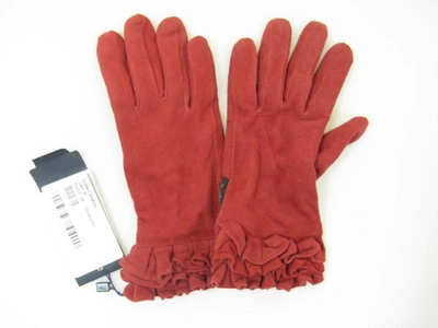 Armani Jeans Aj Gloves In Red
