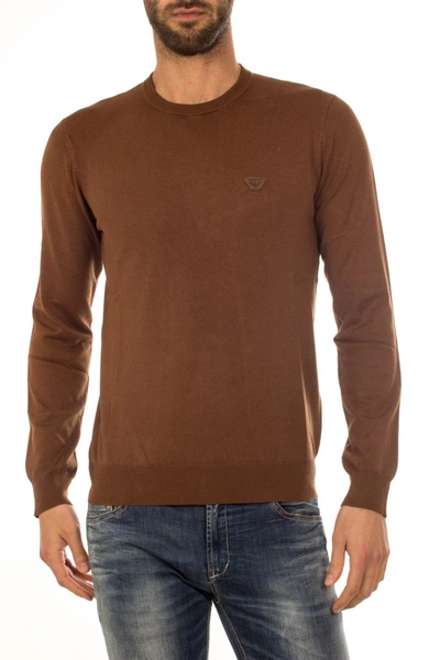 Armani Jeans Aj Sweater In Brown