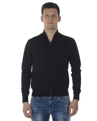 Armani Jeans Aj Sweatshirt Hoodie In Black