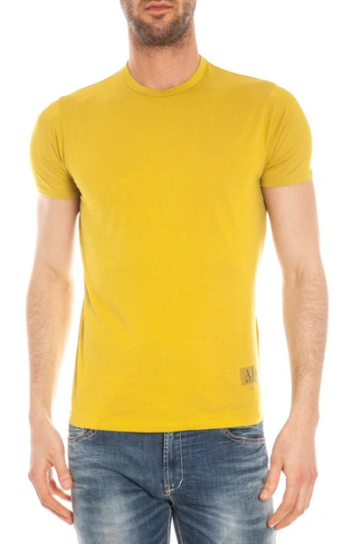 Armani Jeans Aj Topwear In Yellow