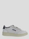 Autry Zapatillas - Medalist In <p> White Shoes With Rear Blue Tag