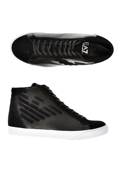 Ea7 Emporio Armani  Ankle Boots Sneaker In Black