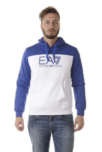 Ea7 Emporio Armani  Sweatshirt Hoodie In White