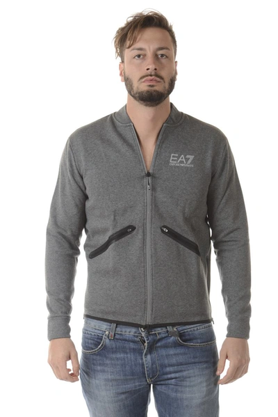 Ea7 Emporio Armani  Sweatshirt Hoodie In Grey