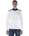 Ea7 Emporio Armani Sweatshirt Hoodie In White