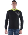 Ea7 Emporio Armani Sweatshirt Hoodie In Black