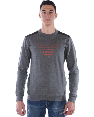 Ea7 Emporio Armani  Sweatshirt Hoodie In Grey