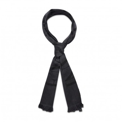 Emporio Armani Scarf Scarves Foulard In Black