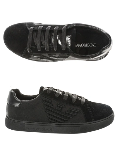 Emporio Armani Shoes In Black