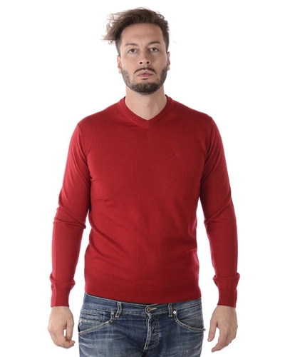 Emporio Armani Sweater In Red