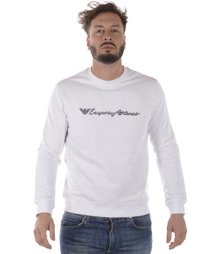 Emporio Armani Sweatshirt Hoodie In White