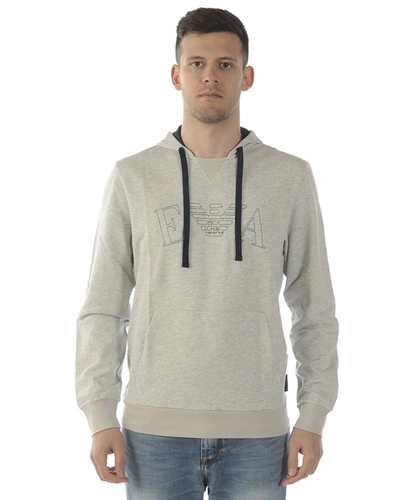 Emporio Armani Underwear Sweatshirt Hoodie In Grey
