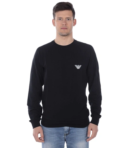 Emporio Armani Underwear Sweatshirt Hoodie In Black