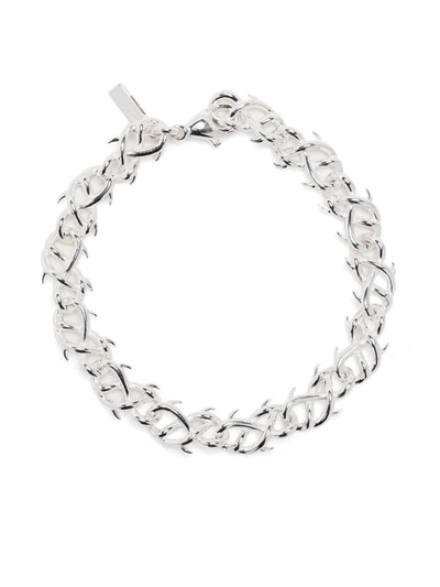 Hatton Labs Thorn Chain-link Bracelet In Silver