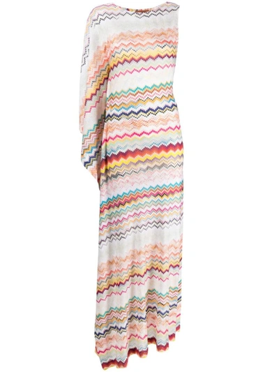 Missoni Zig-zag Maxi Dress In Multicolor