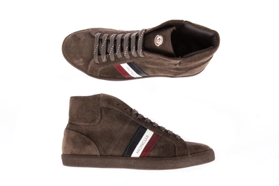 Moncler Ankle Boots Sneaker In Brown