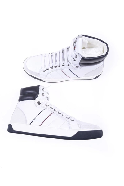 Moncler Ankle Boots Trainer In White