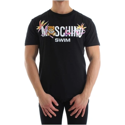 Moschino Swim Topwear In Black