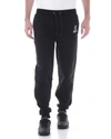 Moschino Teddy Bear-print Tapered Track Pants In Black
