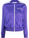 Palm Angels Logo-print Track Jacket In Lilac