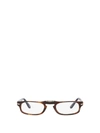 Persol Po2886v Slim Rectangular Glasses In Havana